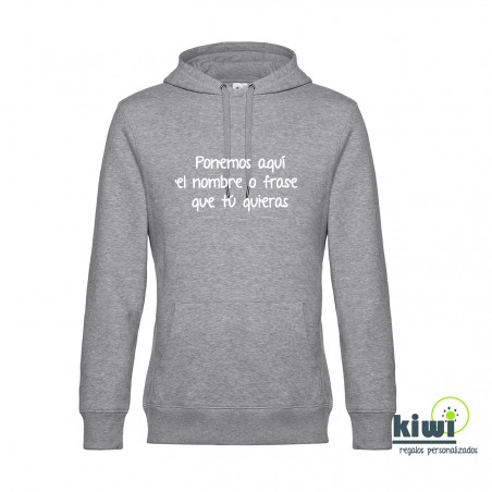 SUDADERA UNISEX FRASE