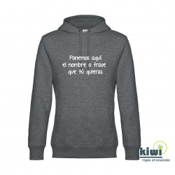 SUDADERA UNISEX FRASE