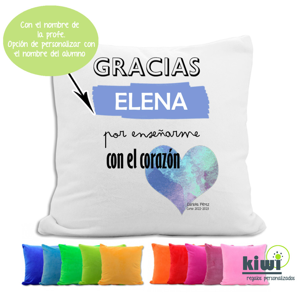 COJÍN FELPA CORAZÓN