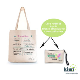 PACK BOLSO Y NECESER GRACIAS