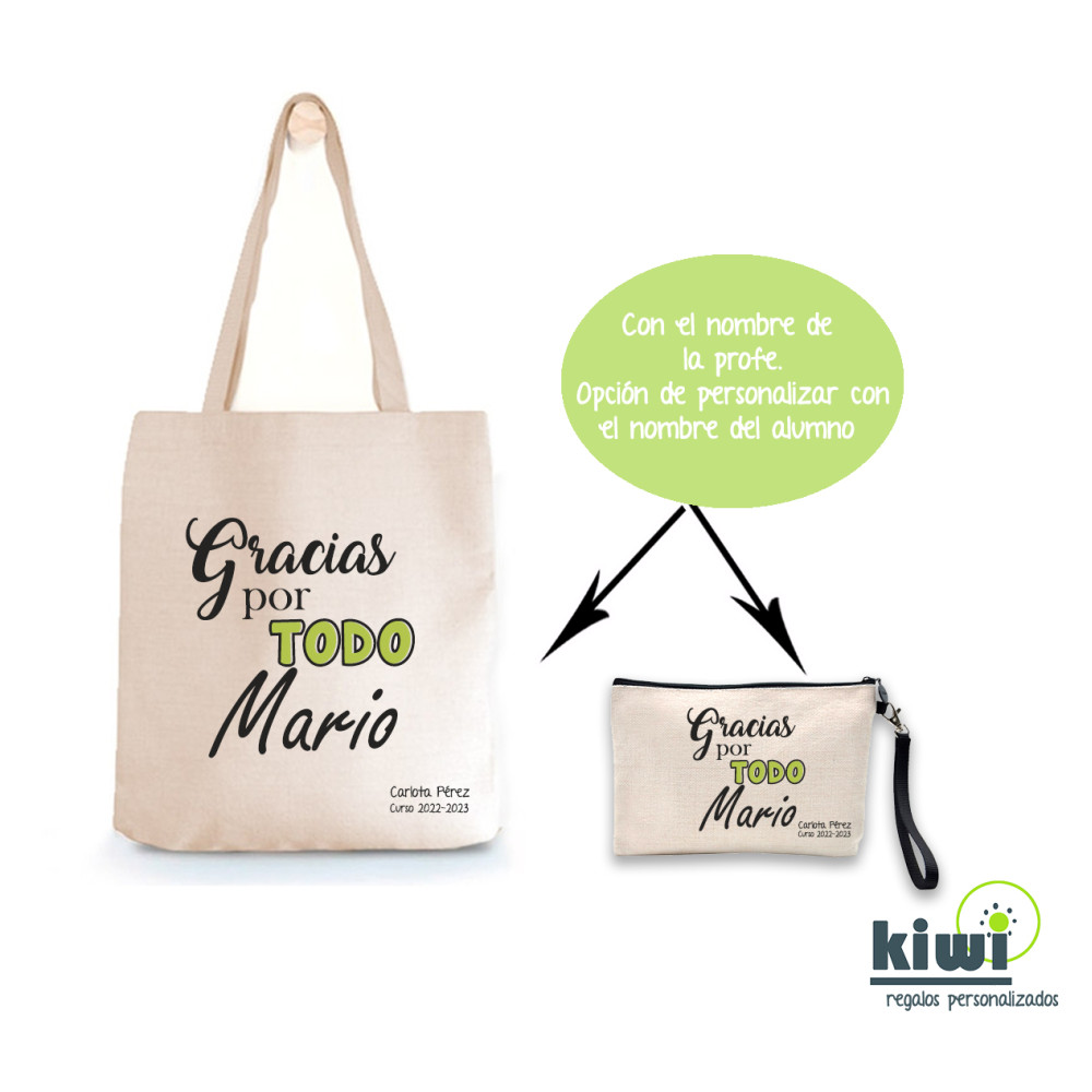 PACK BOLSO Y NECESER GRACIAS POR TODO