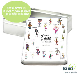 CAJA RECTANGULAR DIBUJOS