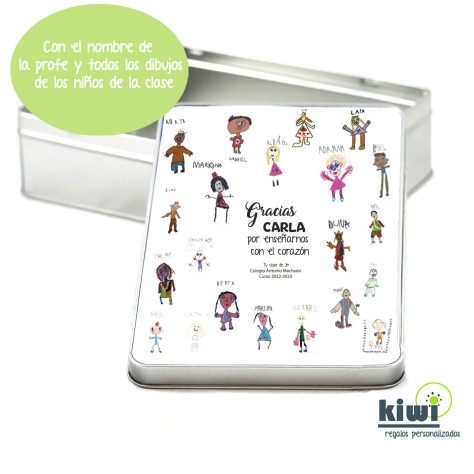 CAJA RECTANGULAR DIBUJOS