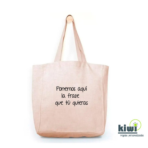 BOLSA DE PLAYA FRASE