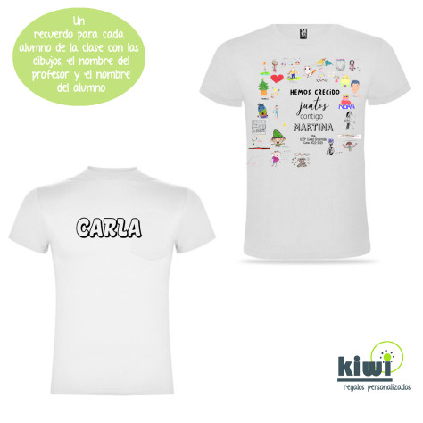 CAMISETA DIBUJOS RECUERDO ALUMNOS