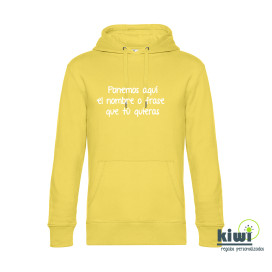 SUDADERA UNISEX FRASE