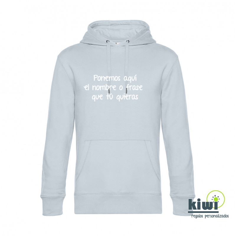 SUDADERA ENTALLADA FRASE