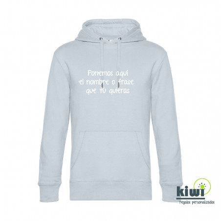 SUDADERA ENTALLADA FRASE