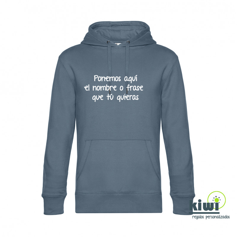 SUDADERA ENTALLADA FRASE