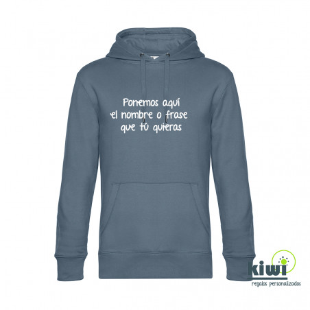 SUDADERA ENTALLADA FRASE