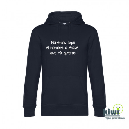 SUDADERA ENTALLADA FRASE