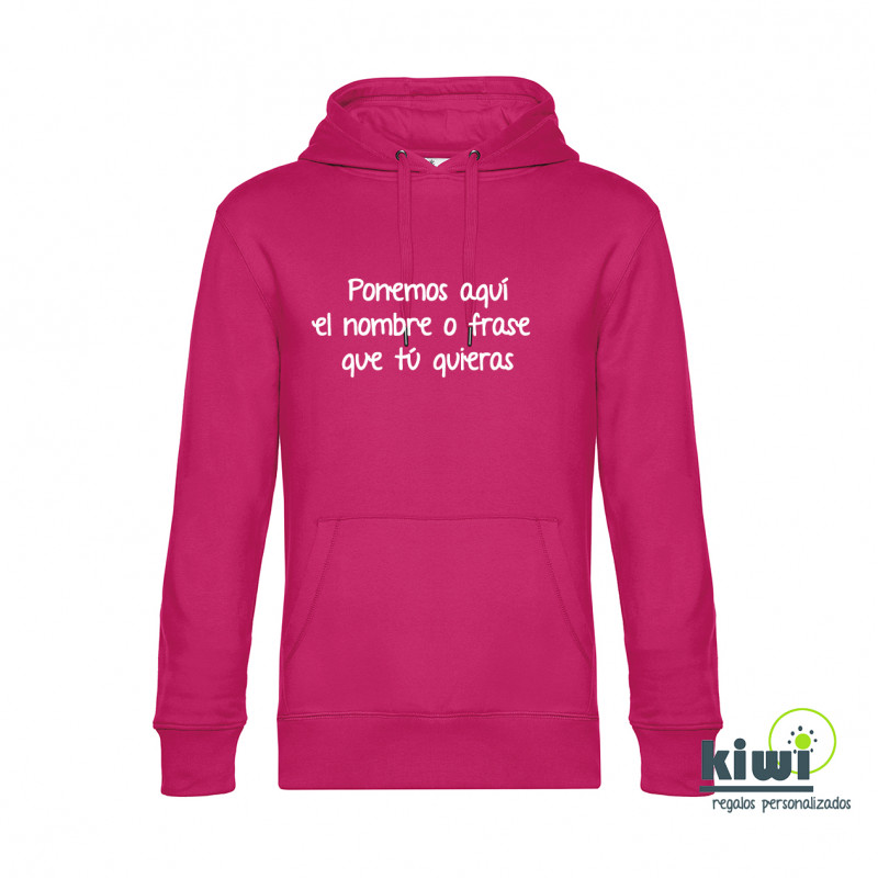 SUDADERA ENTALLADA FRASE