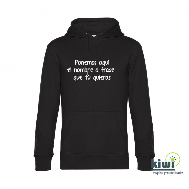 SUDADERA ENTALLADA FRASE