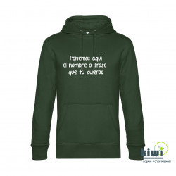 SUDADERA ENTALLADA FRASE