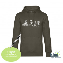 SUDADERA ENTALLADA FAMILIA