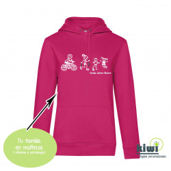 SUDADERA ENTALLADA FAMILIA