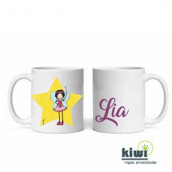 TAZA PLÁSTICO AMELIE ESTRELLA