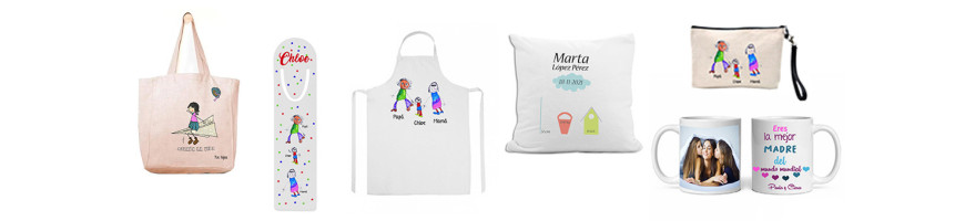 REGALOS PERSONALIZADOS PARA LAS MAMÁS